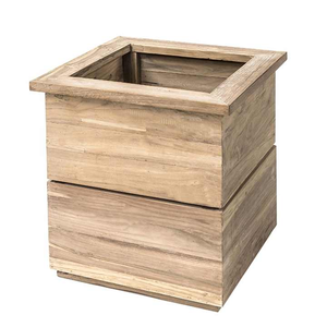 แจกันไม้ทำมือทันสมัยขายดี เป็นมิตรกับสิ่งแวดล้อม ดีไซน์หลากหลายรูปทรง สำหรับใช้ในบ้านและโรงแรมทั้งภายในและภายนอก - Product Image 6