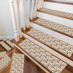 Alfombra con Estampado de Patrones Geométricos - Diseños Modernos, Étnicos y Aztecas para Decoración del Hogar, Goblen - Product Image 4
