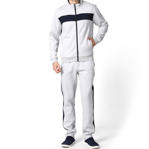 Conjunto Deportivo Informal de Forro Polar para Hombre, con Logotipo Personalizado, Teñido Liso, Transpirable, Resistente al Viento, para Entrenamiento de Invierno, Nueva Llegada - Product Image 1
