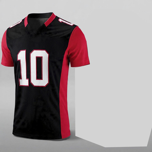 Camiseta de Fútbol Profesional 100% Poliéster, Transpirable, con Logotipo Personalizado, Impresión por Transferencia de Calor, Antibacteriana, Ecológica, Cuello en V - Product Image 6