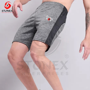 กางเกงขาสั้นผู้ชายทรงหลวมสไตล์วินเทจชายหาดยิมกลางแจ้งพิมพ์ลายออกแบบได้ตามต้องการ - Product Image 4