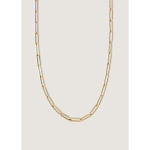 สร้อยคอแฟชั่นแบบเลเยอร์พร้อมโซ่แบบคลิปหนีบกระดาษ - Product Image 1