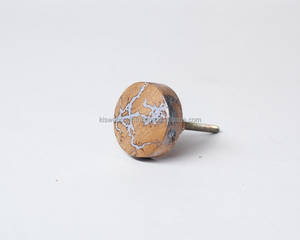Boutons de tiroir d'armoire en bois naturel de luxe modernes pour cuisine chambre à coucher salle de bain commodes et hôtels - Product Image 4
