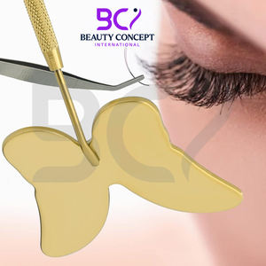 กระจกแต่งขนตาแบบพกพาขนาดเล็กสีทอง รุ่นปี 2026 โครงสแตนเลสสตีลเรืองแสง รูปทรงตามสั่ง คุณภาพดี ดีไซน์โดดเด่น ราคาขายส่ง - Product Image 6