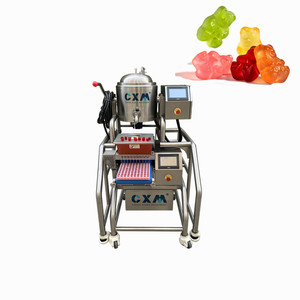 Production automatique de bonbons gélifiés CXM <span class=keywords><strong>avec</strong></span> cuiseur et déposeur de bonbons intégré, doté de fonctions de cuisson et de démoulage - Product Image 1