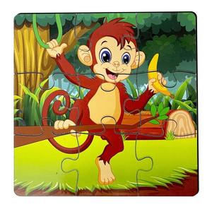 Wholesale Custom 4-Set Wooden Educational Animal Jigsaw <b>Puzzles</b> OEM/ODM Available for Toddlers - Product Image 2