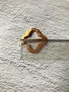 Anillo para Bufanda de Cuerno de Búfalo con Pulido Suave que Agrega Elegancia Suave y Sujeción Segura a Cualquier Bufanda de Alta Calidad - Product Image 4