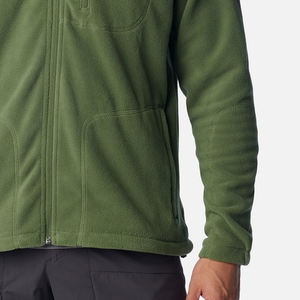 Sudadera de Forro Polar para Hombre con Acabado Suave y Costuras Duraderas, Sudadera de Forro Polar para Hombre de Color Sólido con Cierre de Cremallera, Suministro de Fábrica OEM - Product Image 2