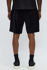 Shorts en velours personnalisés de luxe, broderie lourde, streetwear vintage, shorts pour hommes, shorts en velours Raffle - Product Image 2