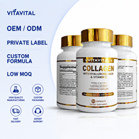 Capsules de Collagène Riches en Protéines, Antioxydantes, pour la Beauté de la Peau, les Cheveux, les Ongles et le Soutien Articulaire, Anti-Âge, Blanchissantes, Fabricant en Marque Blanche