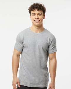 เสื้อยืดผู้ชาย Perfect-T เสื้อยืดผู้ชาย softspun Crewneck เสื้อยืด Tri-Blend (Grey Tri-Blend) - Product Image 2