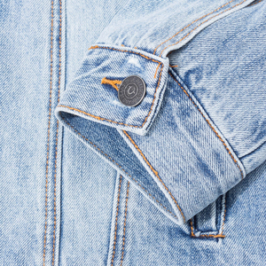 Tissu confortable fourrure intérieure Denim vestes pour hommes High Street nouveau Style de mode hiver personnalisé hommes Denim veste d'hiver - Product Image 3