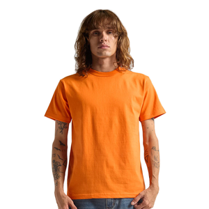 Camiseta personalizada Pro Club de peso pesado Camiseta de algodón de manga corta con cuello redondo para hombre Camiseta de manga corta con cuello redondo para hombre - Product Image 1