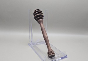 Cazo de miel de madera hecho a mano con mango largo para tarros de miel, perfecto para servir y esparcir miel fácilmente - Product Image 3