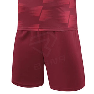 Uniformes de Fútbol Personalizados de Alta Calidad con Camiseta y Pantalones Cortos, 100% Poliéster, Tallas Personalizadas - Product Image 6