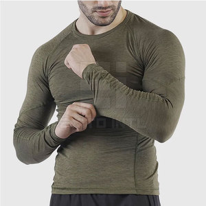Support Running Gym Training Top High Performance <b>Men</b> <b>Compression</b> <b>Shirt</b> <b>Men</b> Athletic <b>Compression</b> <b>Shirt</b> Long Sleeve Muscle - Product Image 3