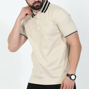 Ecológico Ligero Diseño personalizado Hombres Polo Camiseta Precio barato Hecho en alta calidad Polo Camiseta - Product Image 1