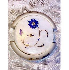 Offre Spéciale sous-verres en marbre faits à la main indiens de luxe durables pour table à manger bar restaurant et cadeau - Product Image 1