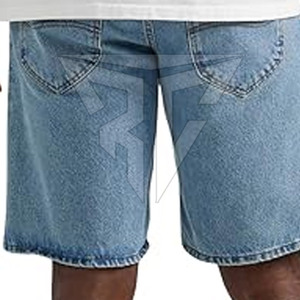 Logo personnalisé Dernière conception Hommes Jeans Shorts Vente en gros Bas quantité minimale de commande sur mesure Jeans Shorts pour hommes - Product Image 3