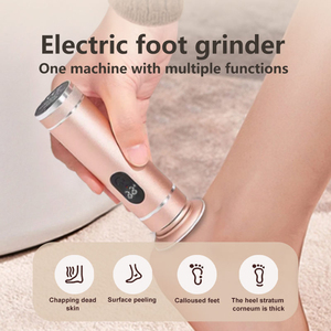 Ponceuse électrique pour pieds en alliage d'aluminium - Double alimentation Type-C/Batterie, outil de <span class=keywords><strong>pédicure</strong></span> pour éliminer les callosités et les peaux mortes - Product Image 4