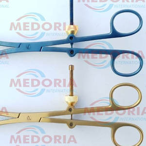 Fórceps de reducción ósea Medoria International de primera calidad, tornillo de fijación, juego de instrumentos ortopédicos, 2 uds., modelo Clase 1 año - Product Image 3