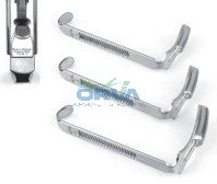 Ecarteur allemand Dingman Mouth Gag avec 3 lames Set d'instruments chirurgicaux ORL et dentaires en acier inoxydable approuvé CE ISO - Product Image 5