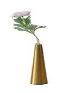 Vases à fleurs en métal antique en fer Prix de surface martelés en laiton et en cuivre du fabricant personnalisé - Product Image 3