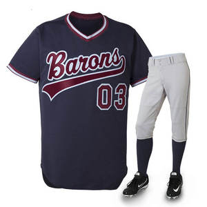 Ensembles de maillots de baseball et de softball sur mesure de haute qualité Vêtements de sport respirants de style unique du Pakistan - Product Image 1