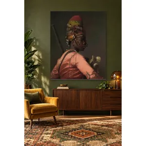 Fida Jean-Lon Grme Bashi-Bazouk Portrait de soldat Impression sur toile - Product Image 4
