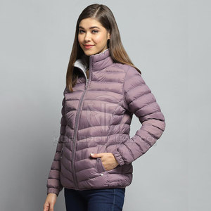 Chaqueta acolchada a la moda para mujer, abrigo de invierno ligero acolchado para exteriores, clima frío, chaqueta acolchada larga para mujer - Product Image 3