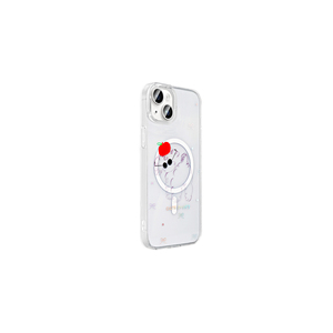 Coque transparente à motif marguerite compatible MagSafe pour iPhone 13 8 Plus 7 Plus - Housse rigide antichoc au design élégant - Product Image 3