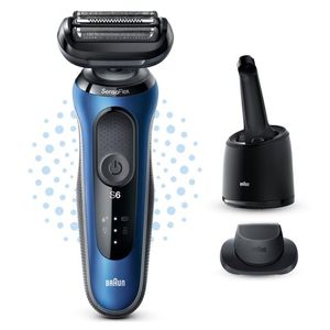 Rasoir Électrique Humide/Sec SmartCare pour Hommes, Étanche IPX7, Rechargeable, Rotatif, Sans Fil, Rasoir Facial avec Fonctionnalités de Remplacement - Product Image 5
