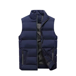 Top tendencia hombres puffer chaleco alto exigente Venta caliente mejor calidad logotipo personalizado material suave diseño Anti-encogimiento chaqueta de invierno - Product Image 5