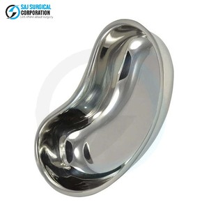 Qualité en acier allemande de plateau de rein médical avec bec verseur pour le transfert efficace de fluide dans les procédures cliniques - Product Image 4