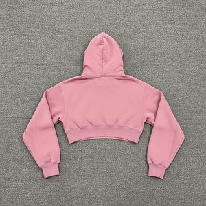 เสื้อฮู้ดดี้ผ้าฝ้ายเกาหลีทรงโอเวอร์ไซส์เรียบง่ายสำหรับฤดูหนาว เสื้อฮู้ดดี้แบบสวม Unisex ไซส์ใหญ่พิเศษสำหรับผู้หญิงและเด็กผู้หญิง - Product Image 4