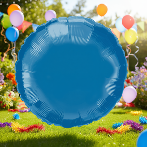 Globos de Fiesta Circulares Azul Oscuro R24 60Cm, Bolsa de 12 Unidades - Product Image 3