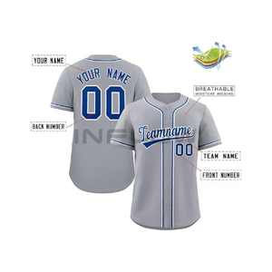 Diseño personalizado Softball y béisbol Jersey uniformes conjuntos ropa de béisbol 100% poliéster sublimación equipo juvenil patrón - Product Image 1