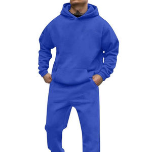 Sudaderas con capucha y cremallera para hombre, chándal de moda para hombre, conjunto de chándal de lana de algodón 100% para hombre, venta al por mayor, pedidos a granel, chándal para hombre - Product Image 4