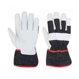 Top marque cuir gants de travail gants de sécurité 100% haute qualité vente en ligne Oem Service haut tendance cuir gants de travail - Product Image 6