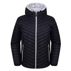 High Quality Men's Winter <b>Hip</b> Hop Style Puffer Jacket Custom Warm Thicken Bubble Hooded Quilted Cotton <b>Padded</b> Windproof Coats - Product Image 5