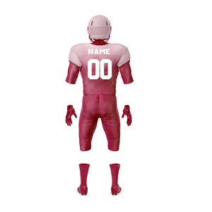Maillot de football américain personnalisé respirant de qualité supérieure avec impression professionnelle, manches trois quarts, uniforme de football américain - Product Image 6