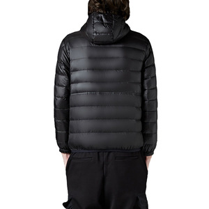 High Quality Custom Men's Winter <b>Wool</b>-Filled Puffer Trench Long Waterproof <b>Quilted</b> Padded Jacket for Work - Product Image 4