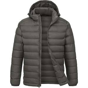 Chaqueta de Burbuja de Nailon Personalizada, Chaqueta Acolchada de Invierno para Hombre, Chaquetas Inflables con Capucha Extraíble, Servicio OEM, Diseño de Pakistán 2025, Venta al por Mayor - Product Image 5