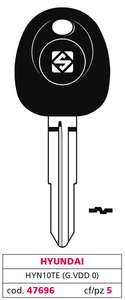 Chiave per Auto Hyn10te (g. Vdd 0) Hyundai - Product Image 1