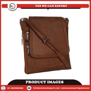 Bandolera bandolera de cuero de búfalo genuino Vintage indio Unisex estilo bohemio hilo hecho a mano venta de moda ecológica - Product Image 5