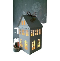 Farol decorativo Vintage para jardín, farol grande colgante de Metal y madera, para granja, al aire libre, gran oferta