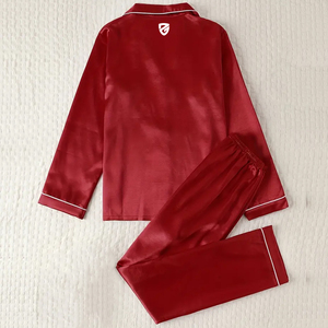 Ropa de dormir de mujer transpirable de alta calidad, venta al por mayor, ropa de dormir de manga larga para mujer, traje de dormir de dos piezas para mujer - Product Image 4