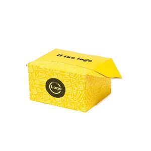 Caja con Cierre a Presión en Forma de Libro 17x14x10cm Blanca o Color Havana - Personalizada para Sueros y Bebidas Energéticas - Product Image 3