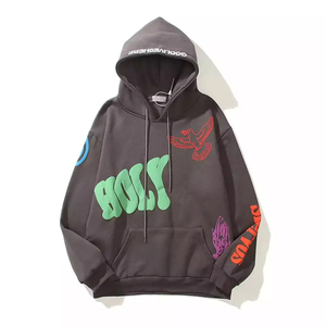 Sudadera con Capucha Extra Grande de Alta Calidad, 100% Algodón, para Hombre, 500-600 Gsm, Hombros Caídos, Estilo Invernal - Product Image 5
