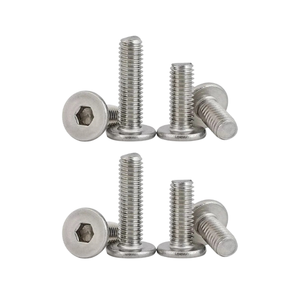 Tornillos finos de cabeza plana de acero inoxidable 304 con paquete personalizado ISO estándar métrico 1/4*18 tamaño precio razonable directo de fábrica - Product Image 2